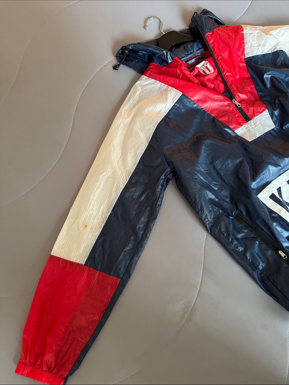 Kith “KFE” Red, White, and Blue Windbreaker - Picture 2 of 6